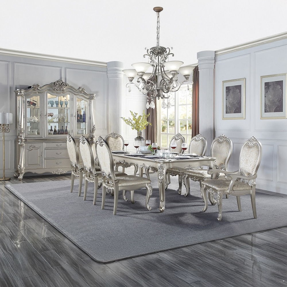 Bently - Side Chair (Set of 2) - Fabric & Champagne