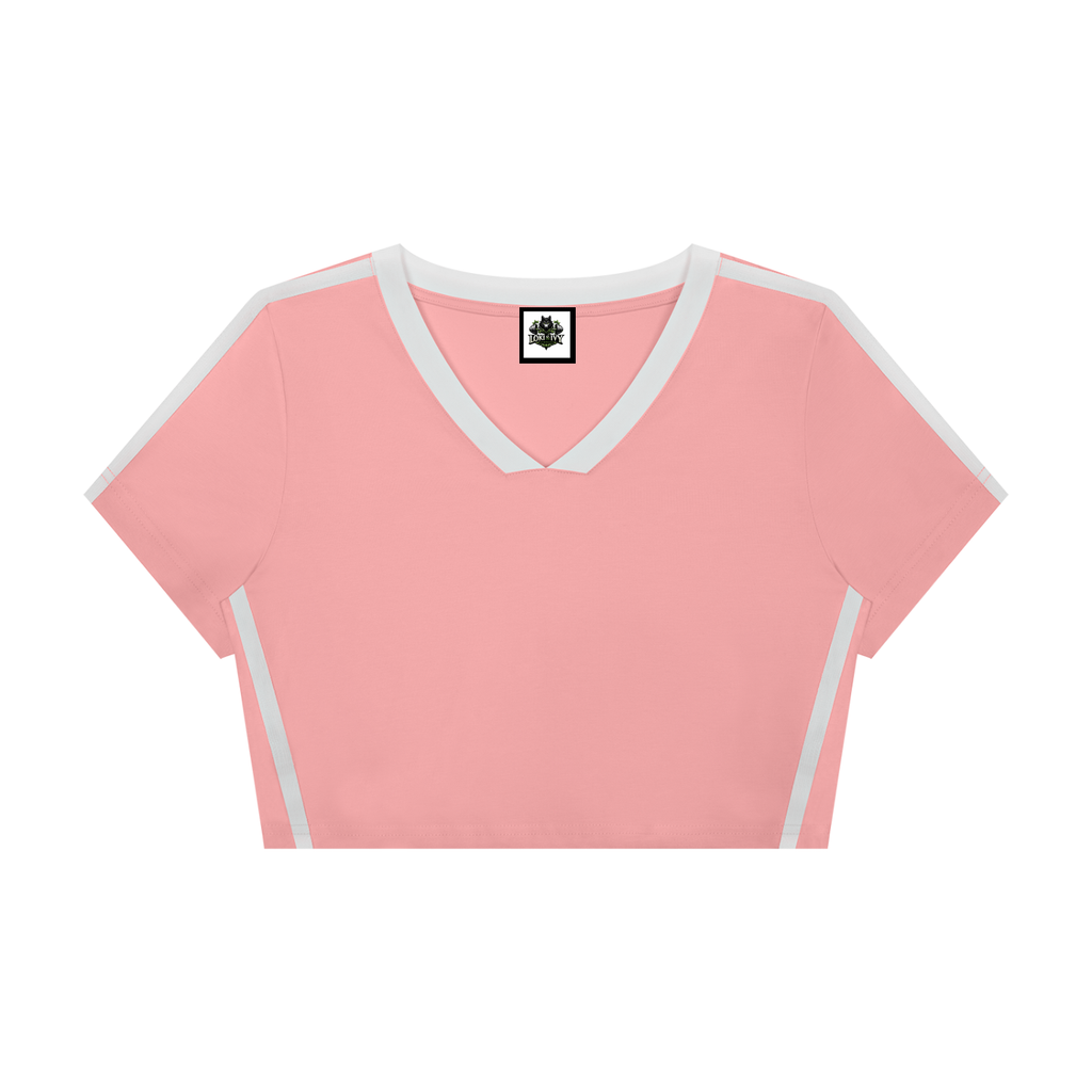 Loki & Ivy Women’s Slim Fit Color Block T-Shirt