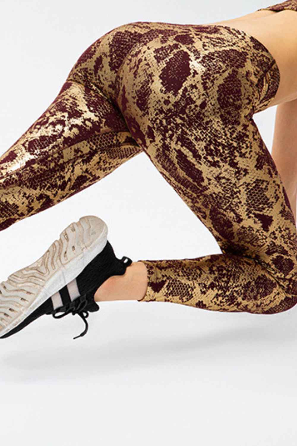 Slim Fit Animal Print Sports Leggings