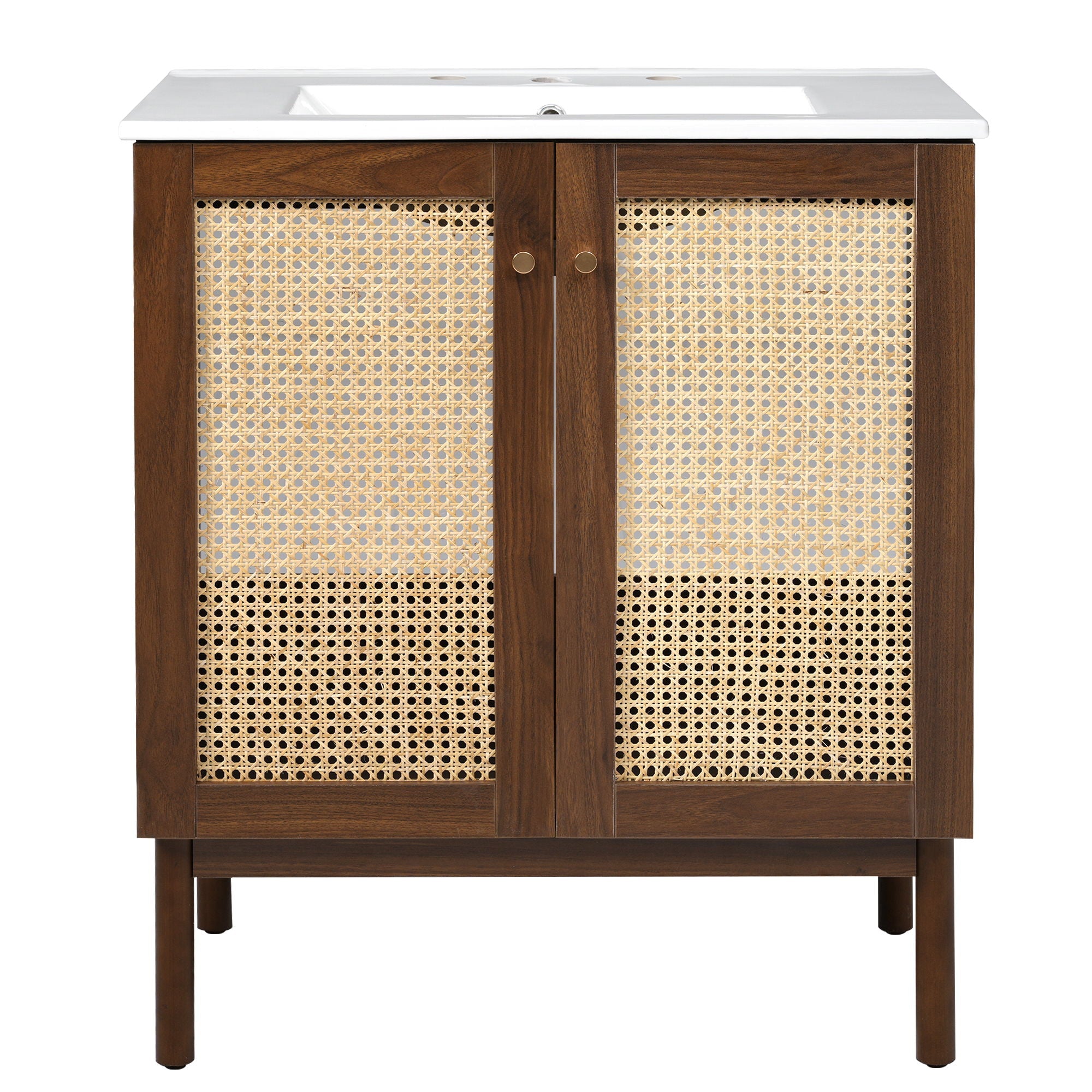 Bathroom Vanity Cabinet With Doors, Soft Close Design