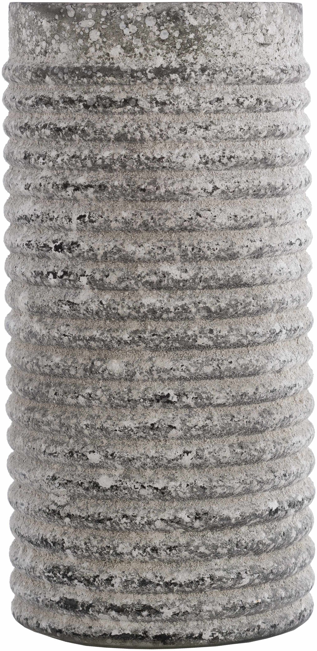 Polopina Gray Textured Cylindrical Decor - Clearance
