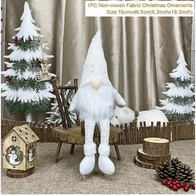 Elegance Christmas Faceless Doll Merry Christmas Decorations For Home Cristmas Ornament New Year Gift