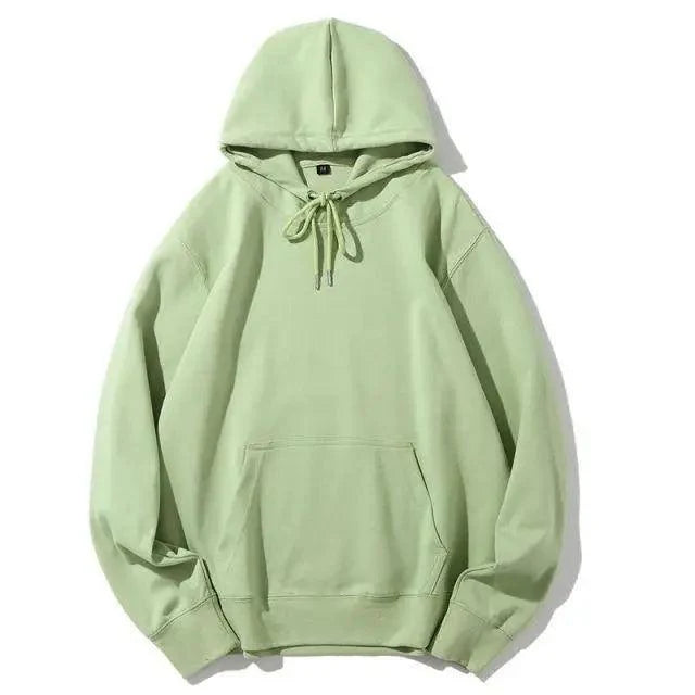 Elegant Hoodie Women High Quality Cotton Hoodies Sweatshirts Thick Fleece Winter Autumn Oversized Warm Hooded Sweatshirt Woman Men's Fleece Hoodies Hip Hop Solid Color Style Autumn Hooded Sweatshirts
