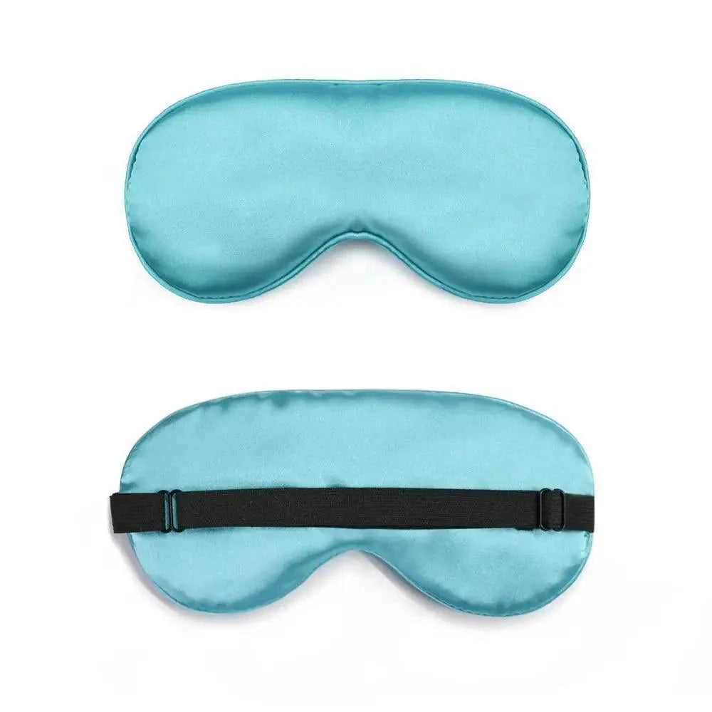 Elegant Soft Silk Eye Cover Sleeping Eye Mask Elastic Women Eye Patch Comfortable Super-Smooth Eye Mask For Sleep