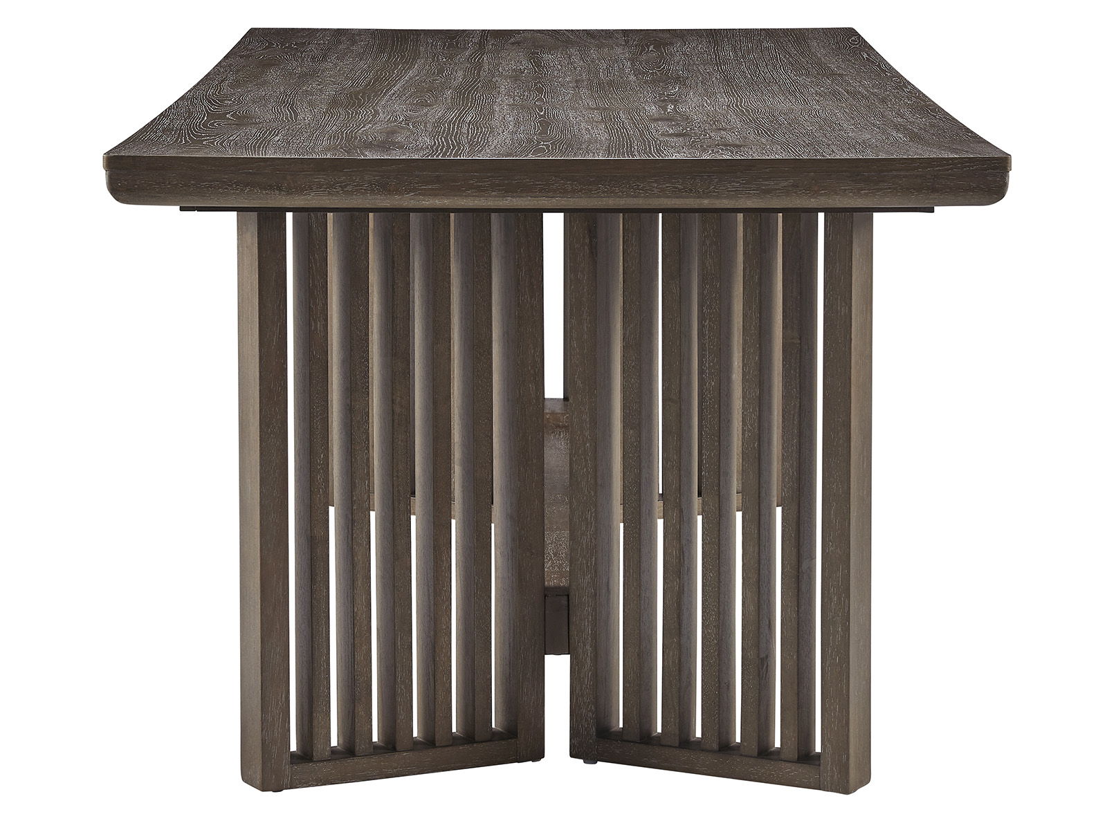 Kavanaugh - Trestle Dining Table - Weathered Kona Brown