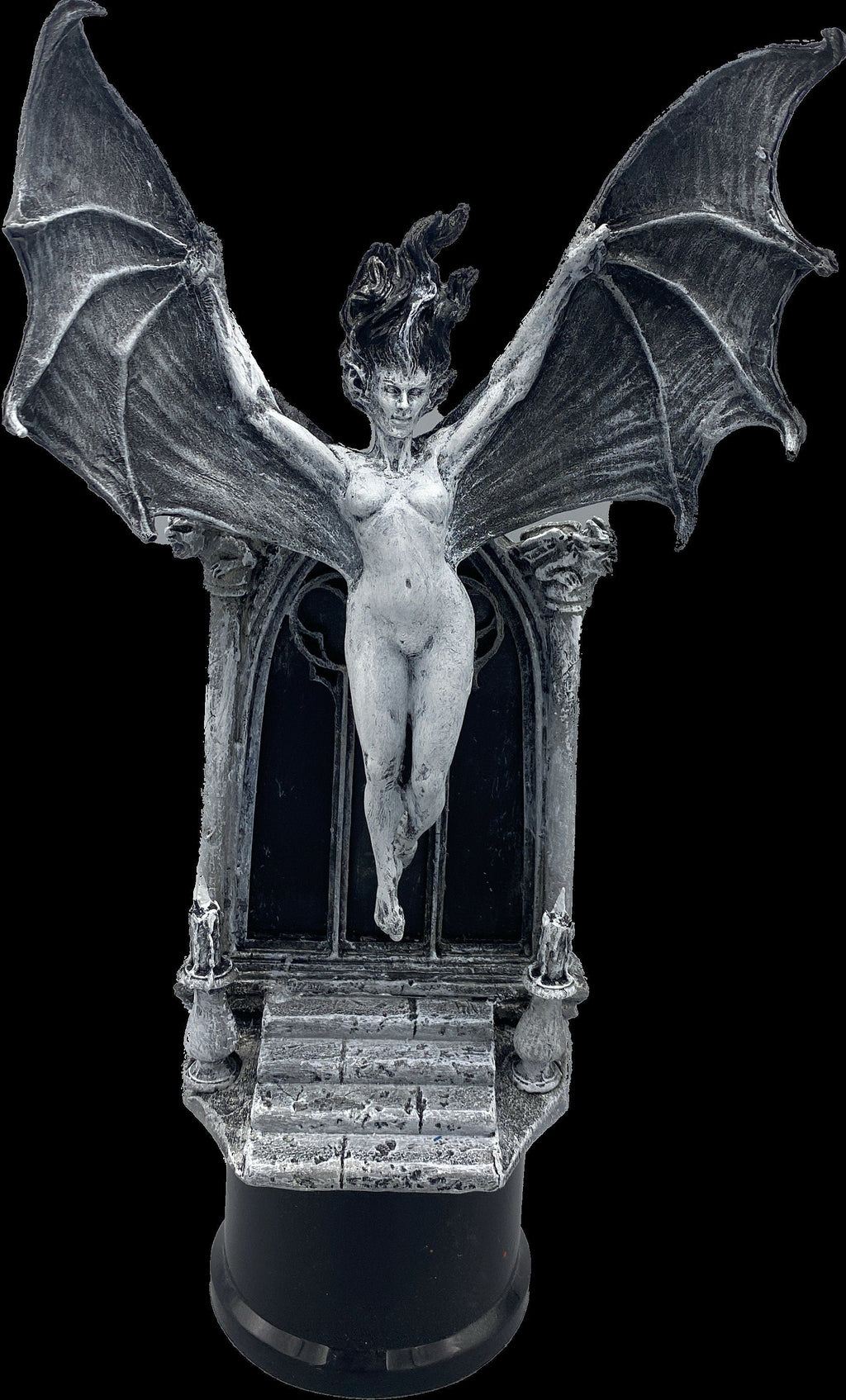 Carmilla the Vampire Statue, Hand Painted Resin Sculpture | Legendary Vampire Figurine |Victorian Gothic Horror|Gothic Gift and Spooky Decor