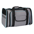 Expandable Pet Carrier Airline Approved Cat Dog Carrier Cat Collapsible Soft CarrierÊBag with Removable Fleece Pad Pockets Breathable Mesh Adjustable