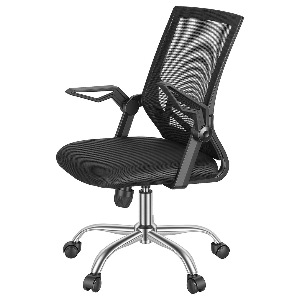 Mesh Ergonomic Office Chair with 135° Reclining Task Chair with 3.94in Adjustable Height Virgin Sponge Seat Cushion
