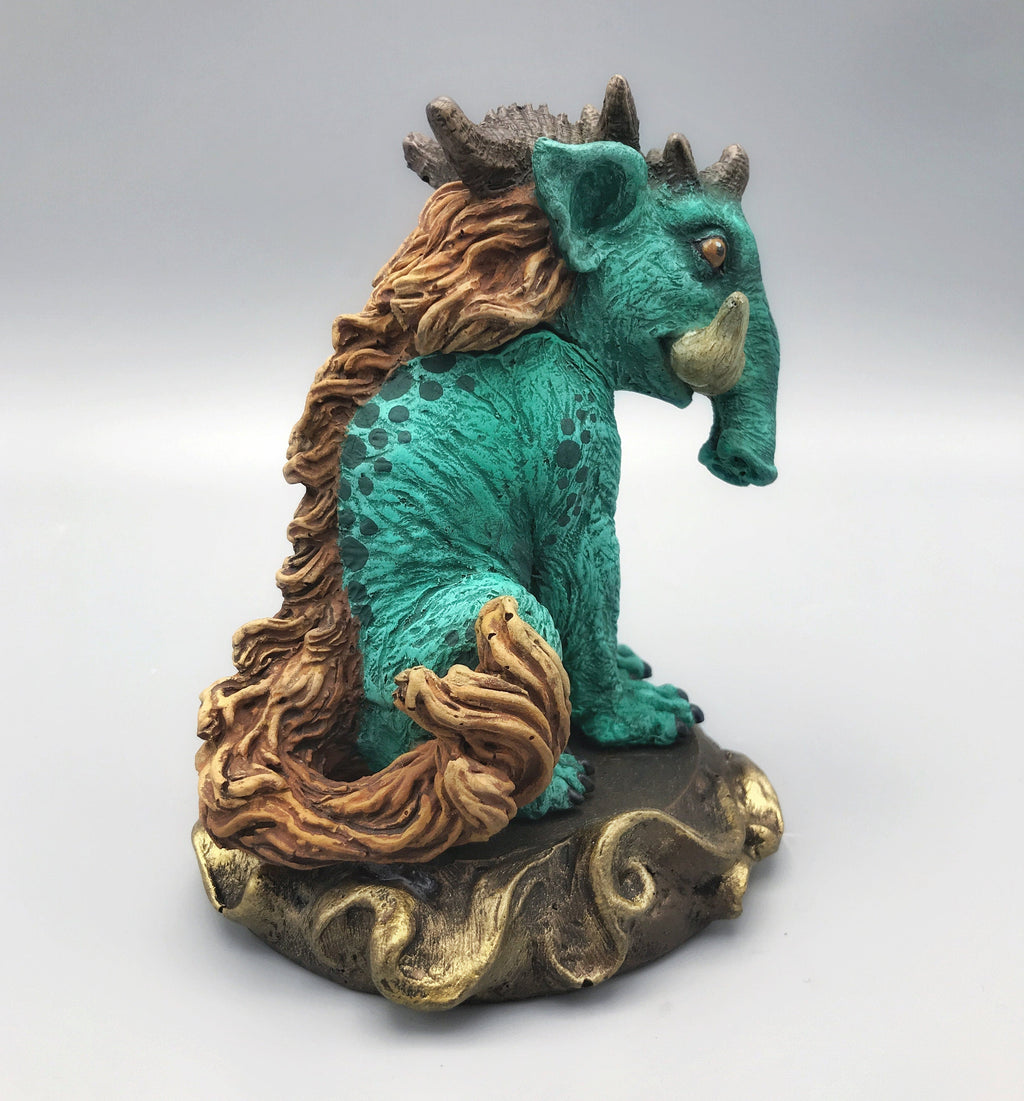 Baku, the Dream Guardian Statue, Full Color