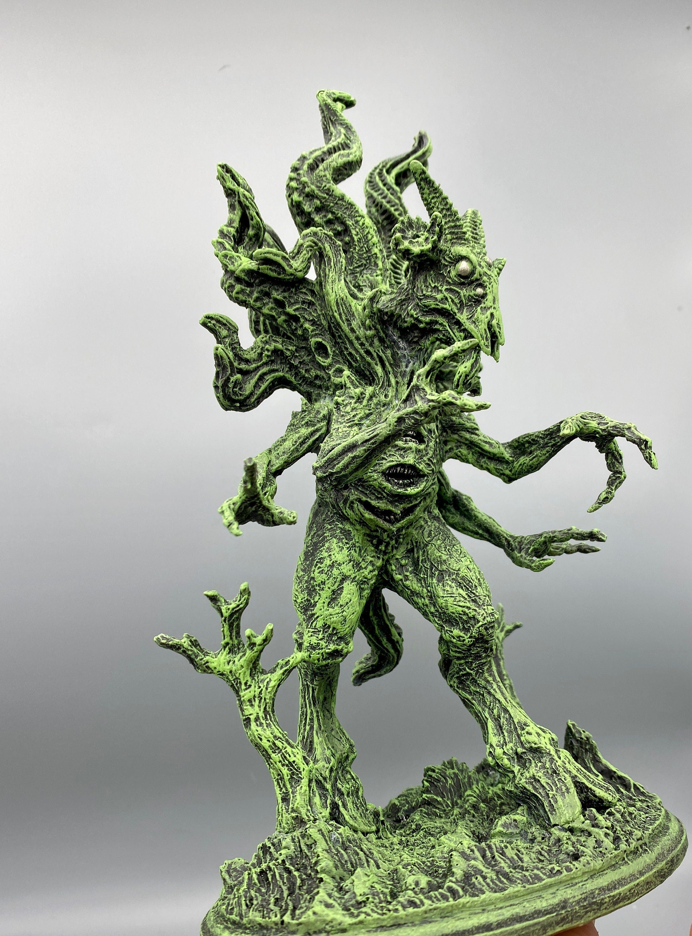 H.P. Lovecraft’s Shub-Niggurath Statue, Hand Painted Sculpture | Cthulhu Mythos Monster Figurine | Lovecraftian Horror Decor and Gamer Gift
