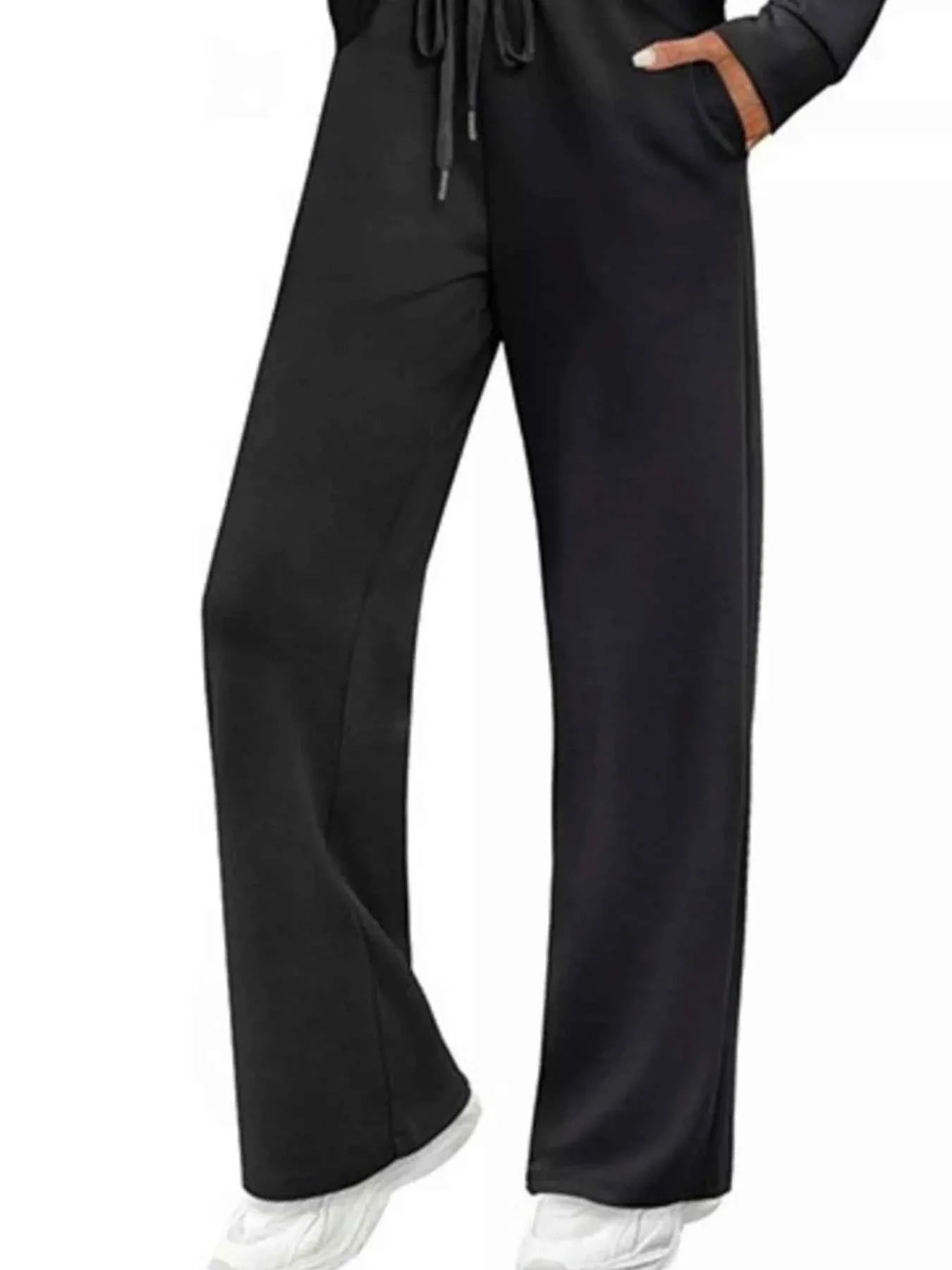 Plus Comfort Duo: Versatile Top & Pants Ensemble