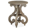 Tinley Park - Round Accent End Table - Dove Tail Gray