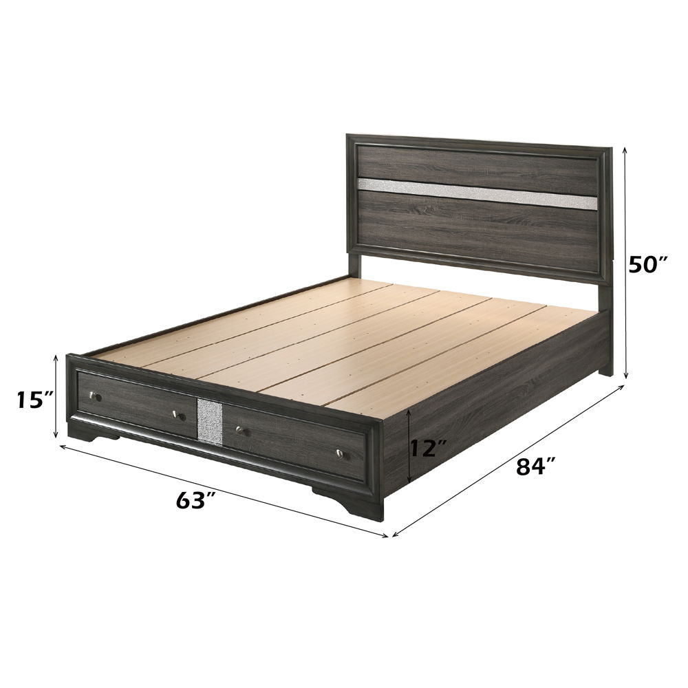 Naima - Bed w/Storage
