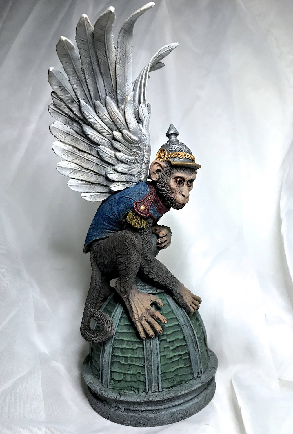 Flying Monkey Statue, Full Color