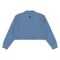 Loki & Ivy Women’s Crop Collared Sweatshirt