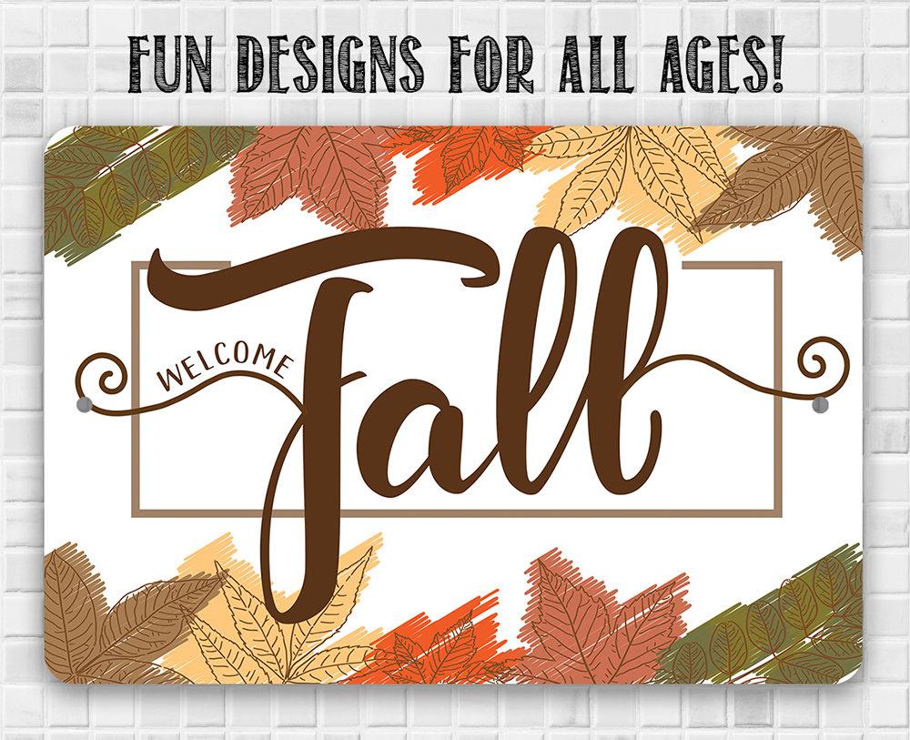 Fall - Metal Sign