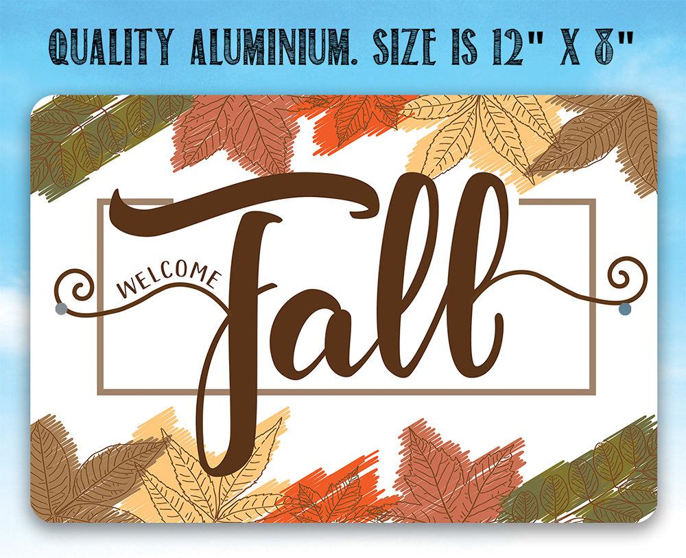 Fall - Metal Sign