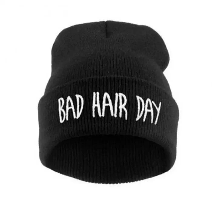 Fashion Bad Hair Day Beanies Unisex Cute Soft Hats Comfortable Outdoor Caps Durable Modern Design