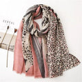 Fashion Leopard Scarf Women High Quality Autumn Winter Wrap Stylish Casual Wear Scarfs For Women Elegant Women's Scarf Fashion Scarf