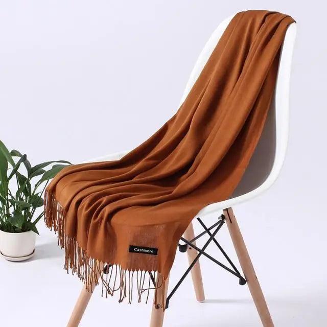 Fashion Women Scarf Winter Long Lady Shawls For Women For Winter Scarves Wraps Fashion Winter Women's Scarf Touch Shawl Wrapped Soft Warm Scarf