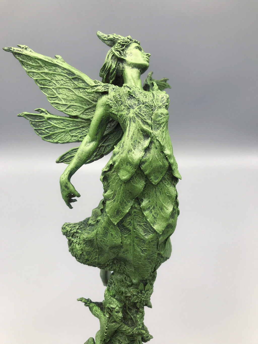 Titania, Queen of the Fairies Statue, Hand Painted Resin Sculpture | Mythic Elven Queen Figurine | Fairy Tale Character, Fantasy Art Decor