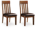 Ralene - Dining UPH Side Chair (Set of 2) - Medium Brown