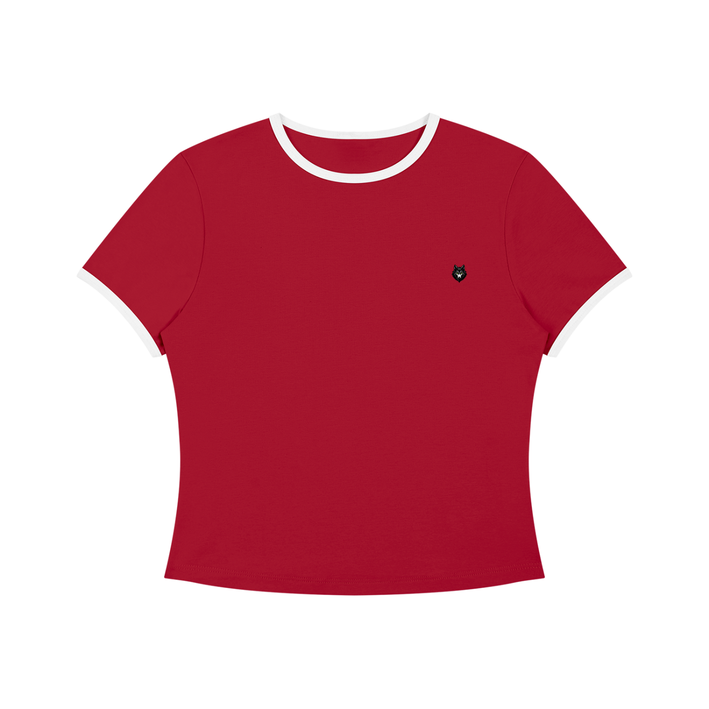 Loki & Ivy Women’s Color Block Crop T-Shirt