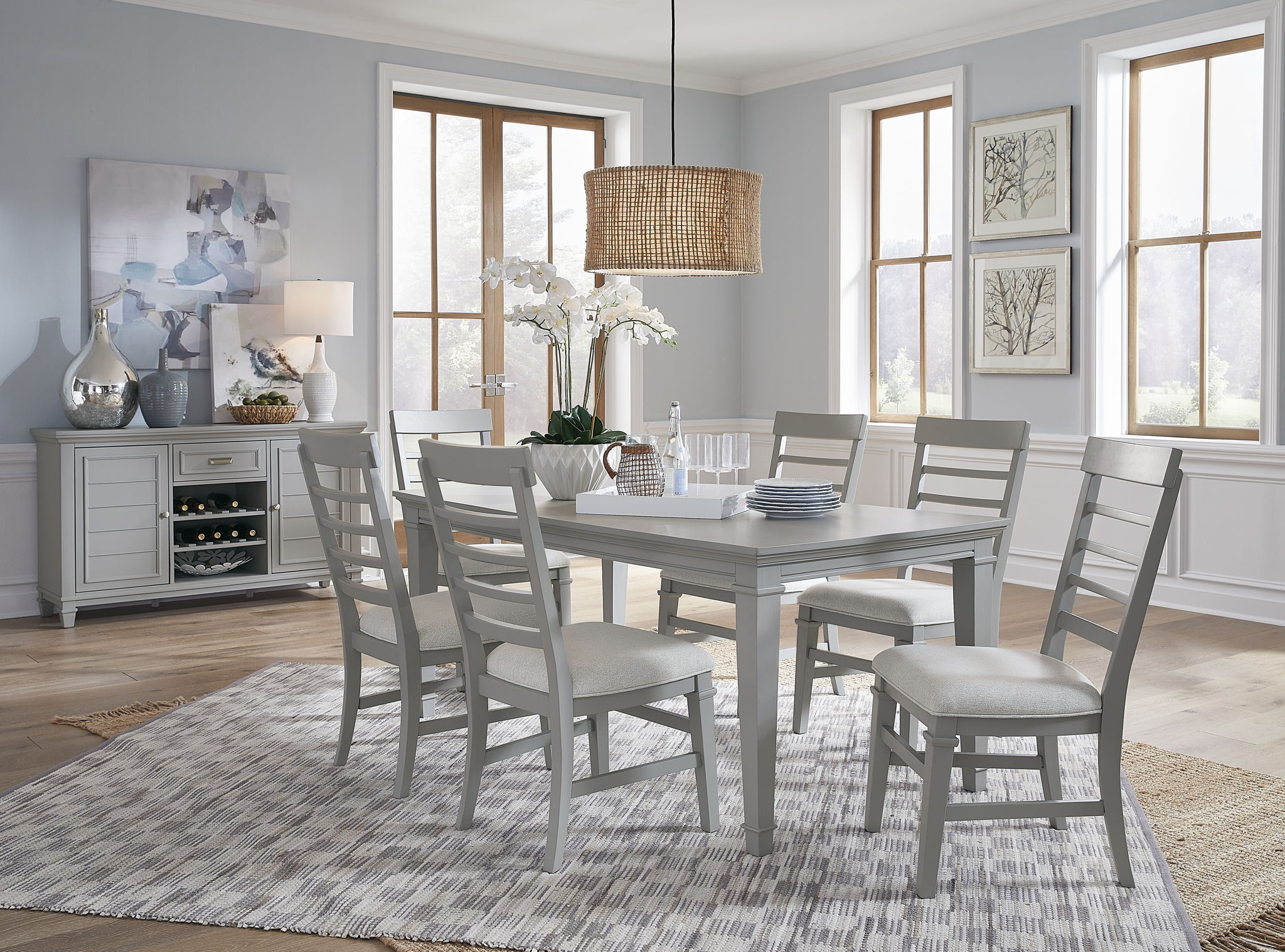 Charleston - Dining Side Chair With Upholstered Seat (Set of 2)