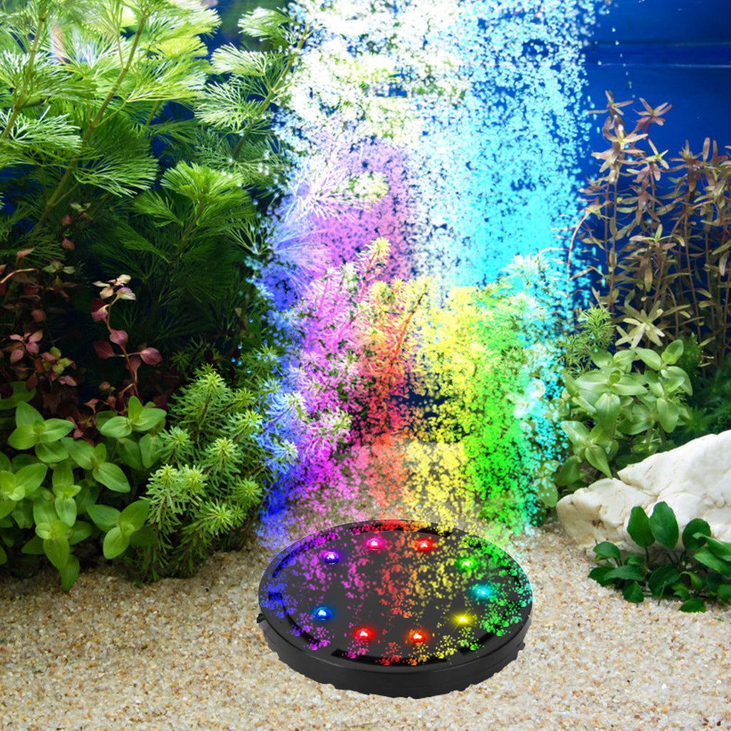 GBruno 4in LED Aquarium Air Bubble Lamp