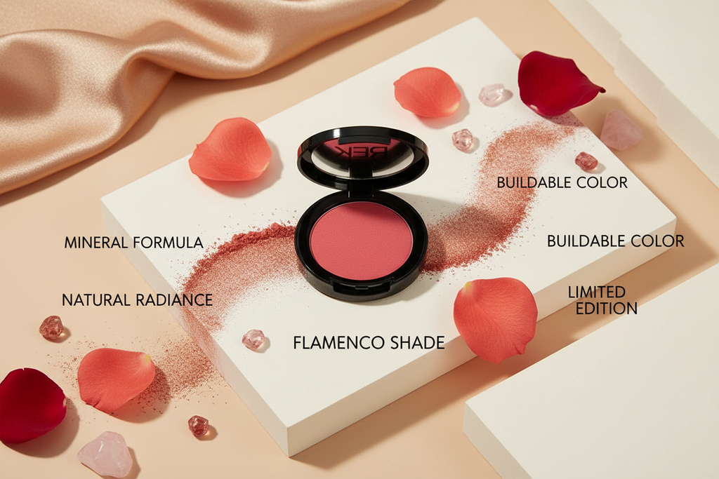 Flamenco | Mineral Blush | Limited Edition | REK Cosmetics