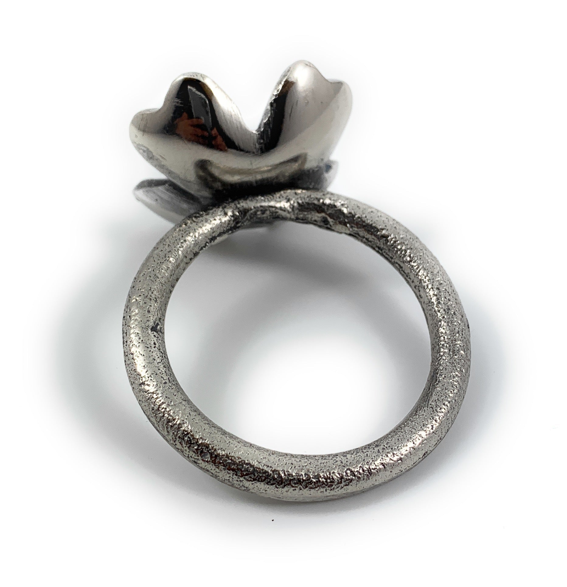 Vibhsa Rustic Floral Napkin Rings Set of 4