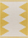 Djugun Yellow Outdoor Rug - Clearance