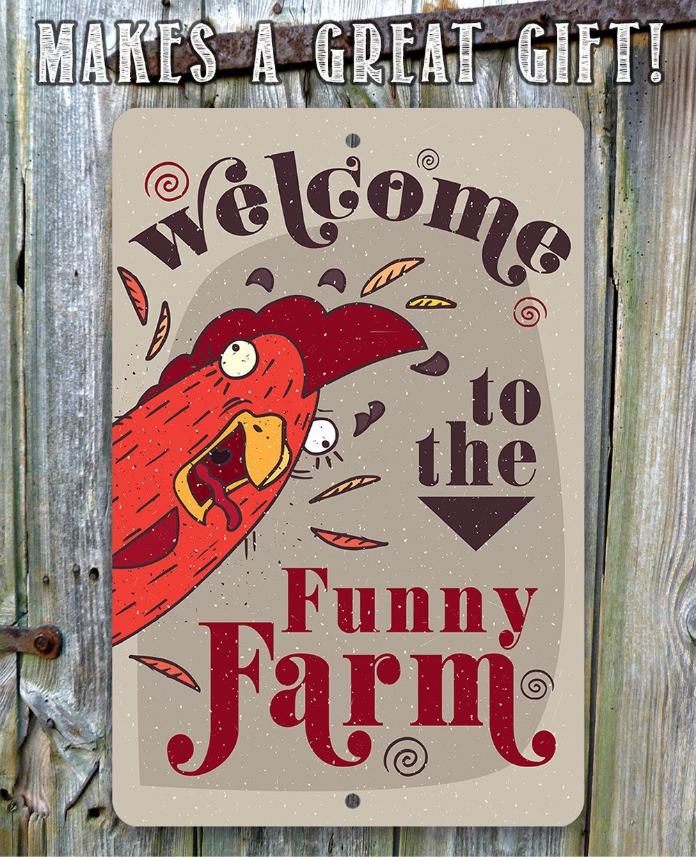 Funny Farm - Metal Sign