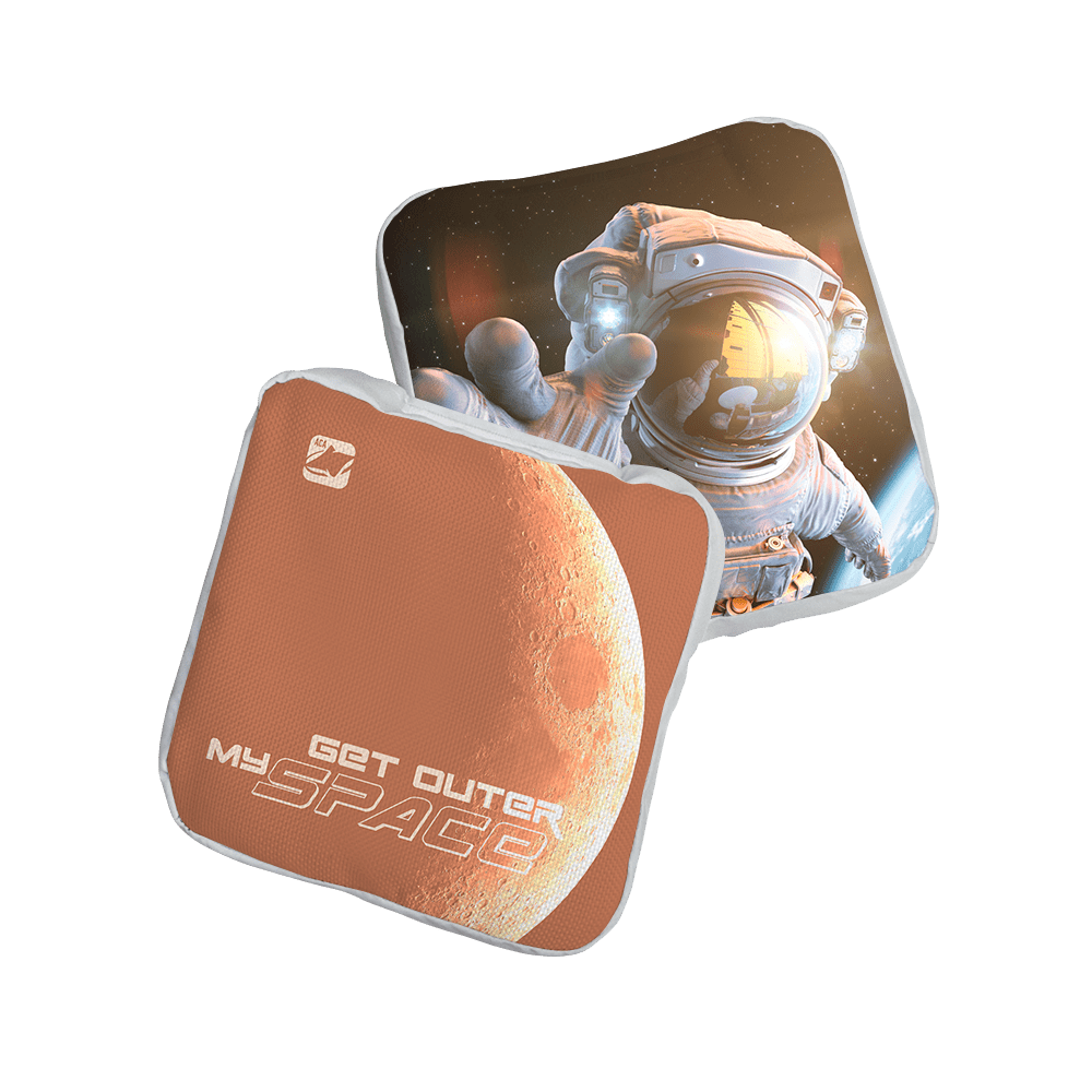 Get Outer My Space Orange NXT Lumi-Tek Cornhole Bags