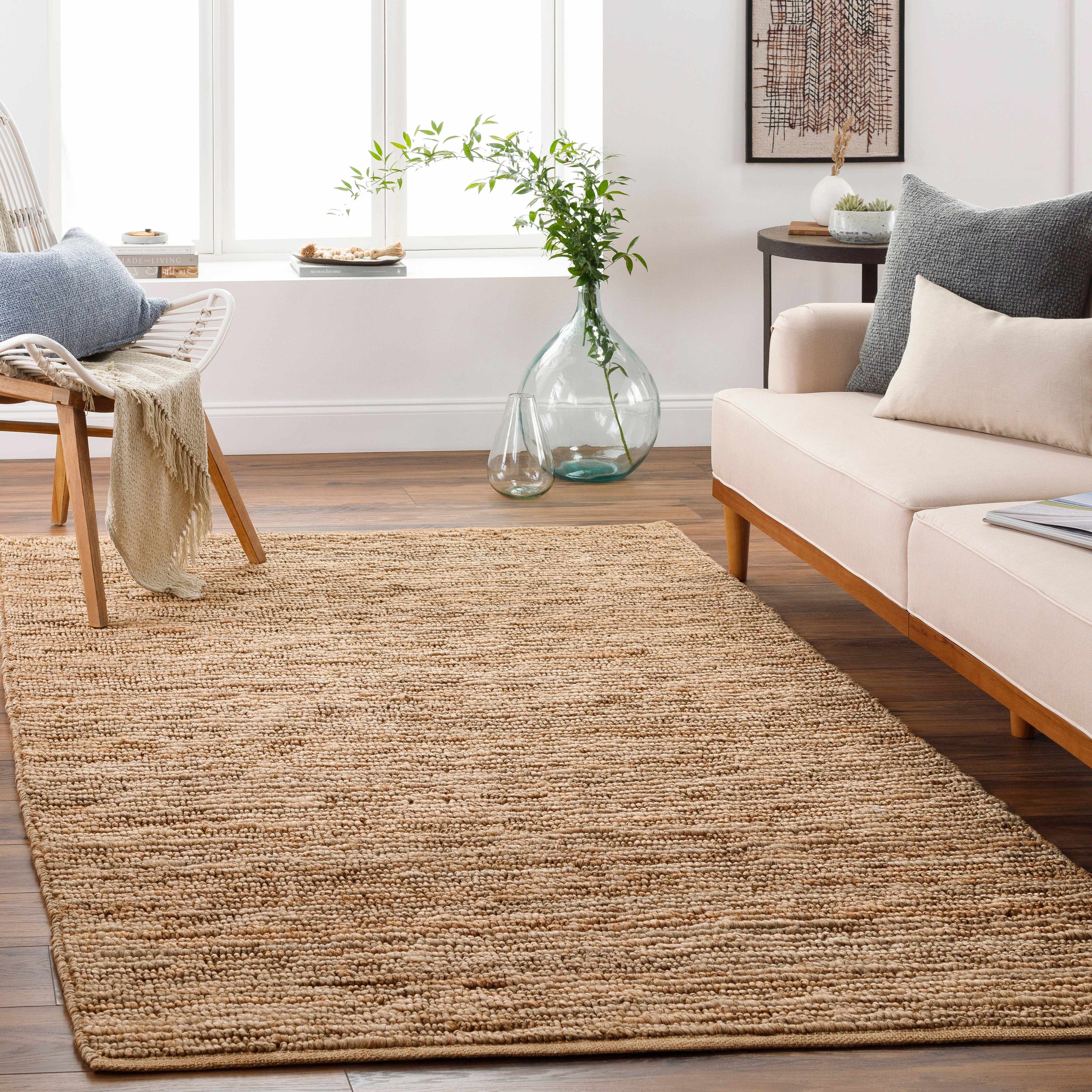 Glover Natural Braided Jute Carpet - Clearance