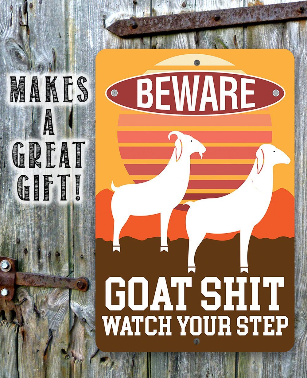 Goat Shit - Metal Sign