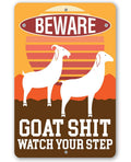 Goat Shit - Metal Sign