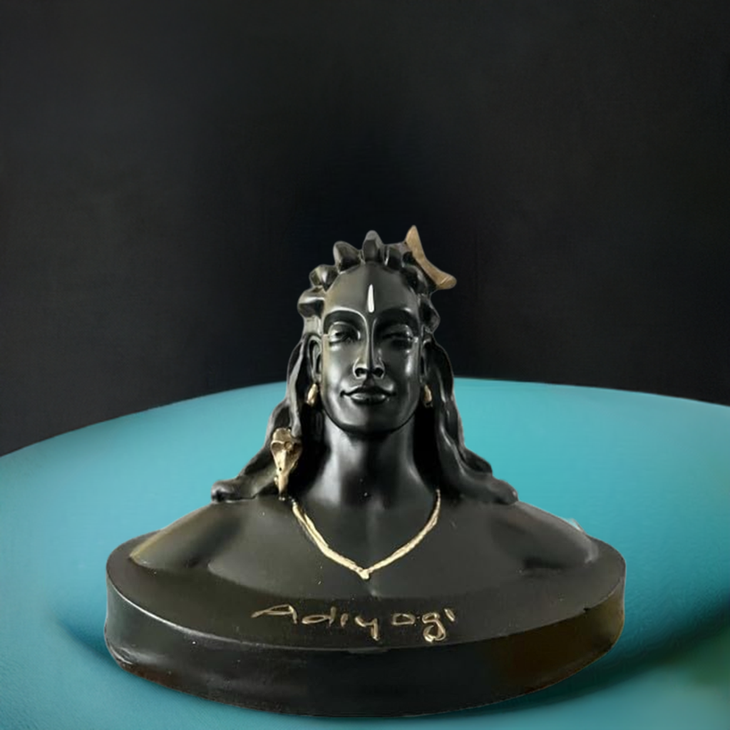 Adiyogi Statue for Car Accessories for Dash Board, Pooja & Gift, Decor 6"