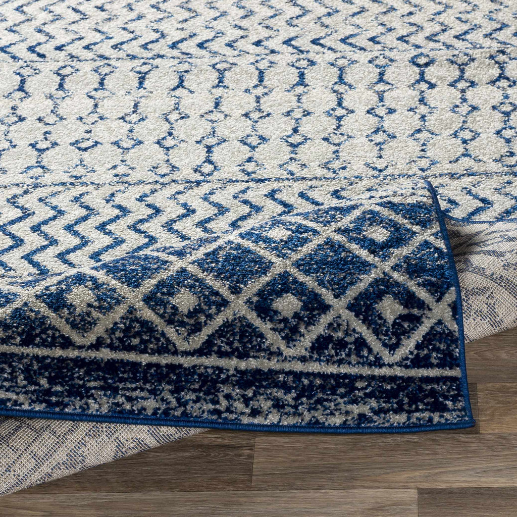Constantin Blue Area Rug - Clearance