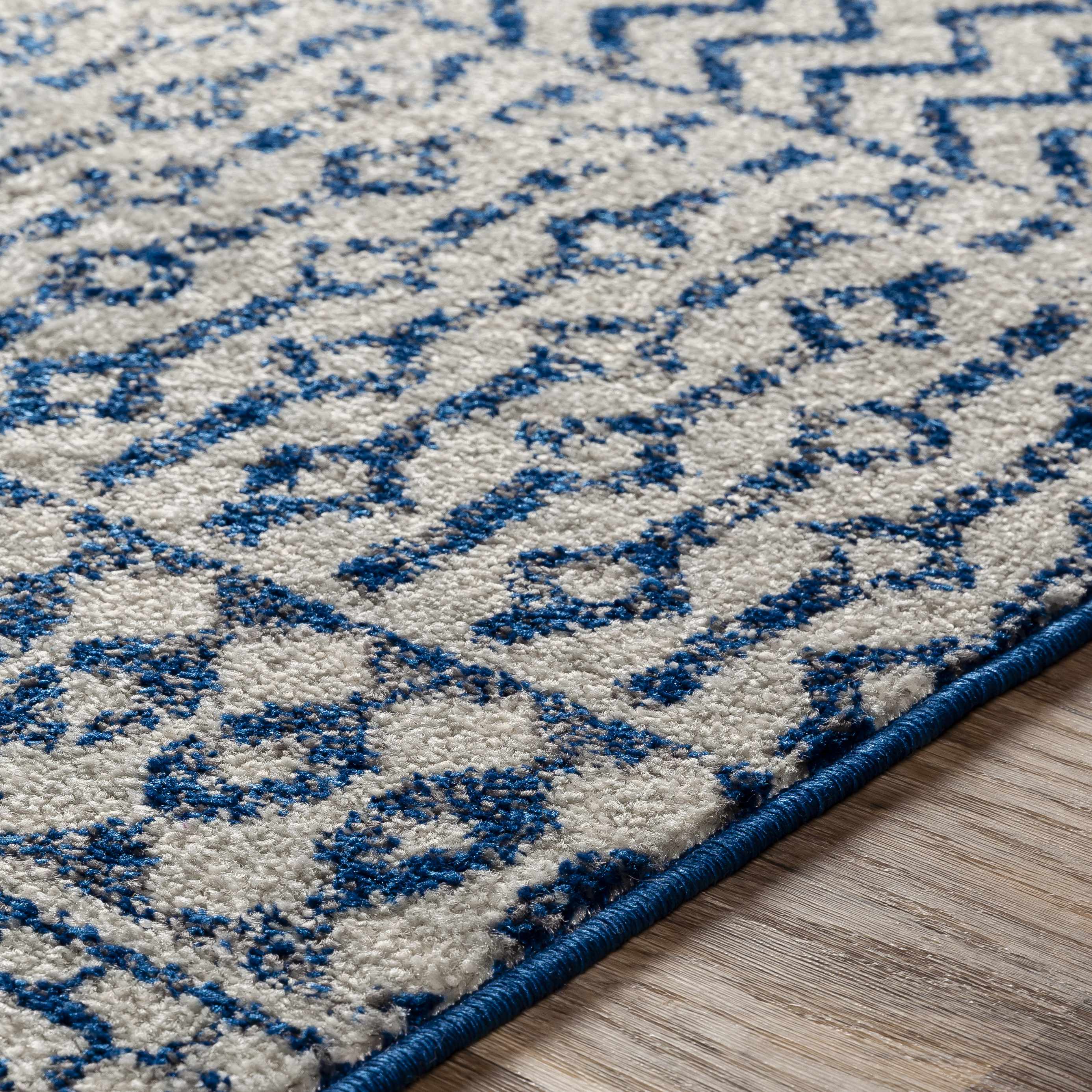 Constantin Blue Area Rug - Clearance