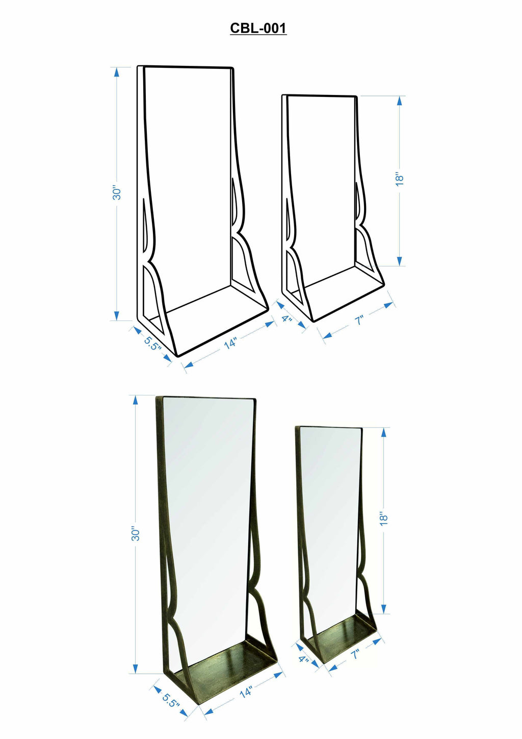 Hayrat Mirror - Clearance