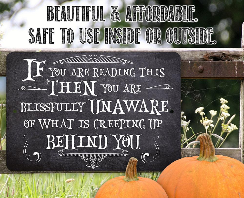 If You Are Reading This - Metal Sign