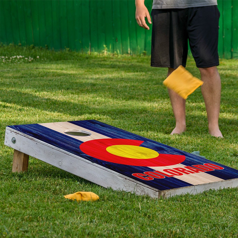 Colorado State - Cornhole Board Wrap - Set of 2