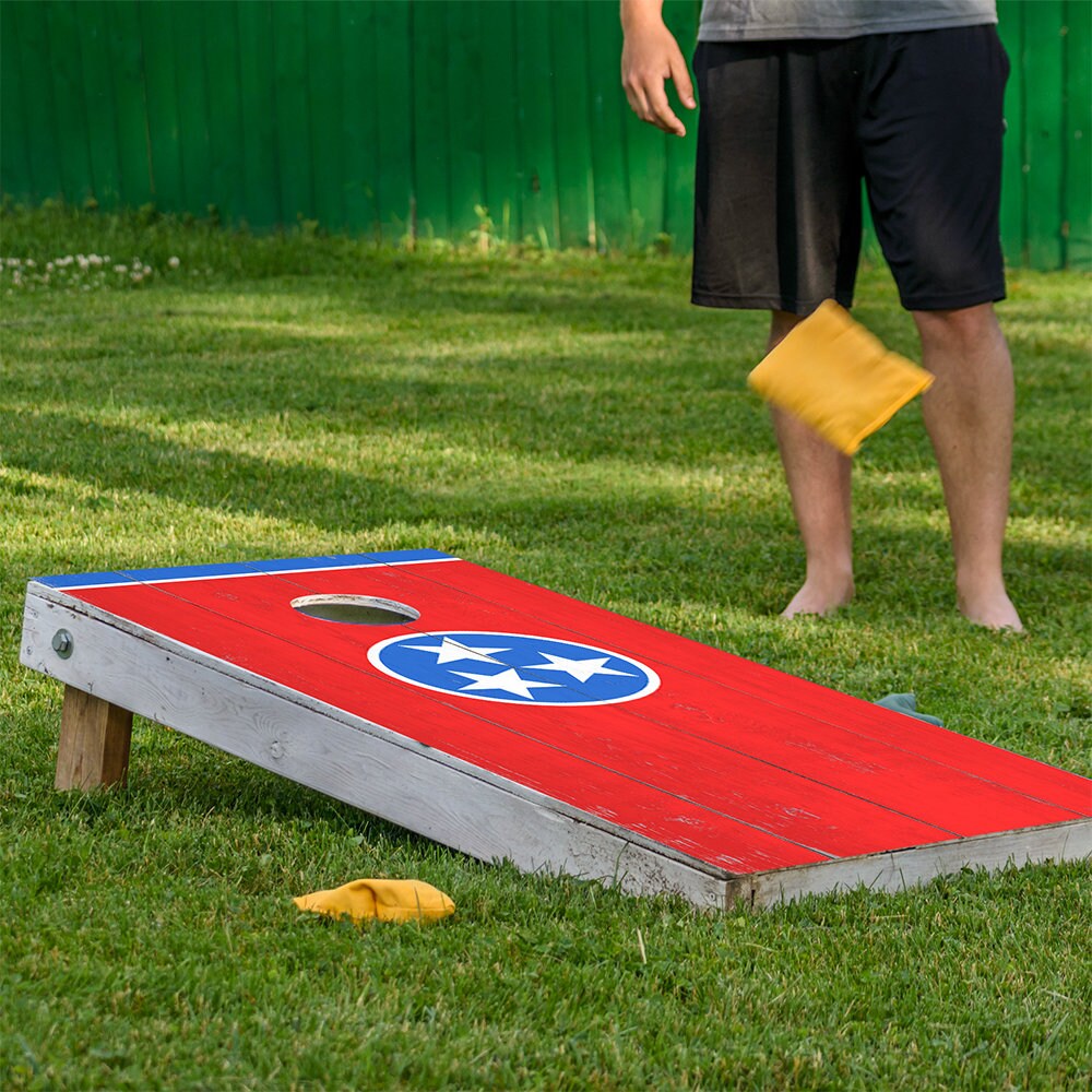 Tennessee State - Cornhole Board Wrap - Set of 2