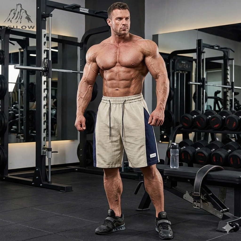 7XL-9XL Men's Summer Cargo Gym Basketball Shorts