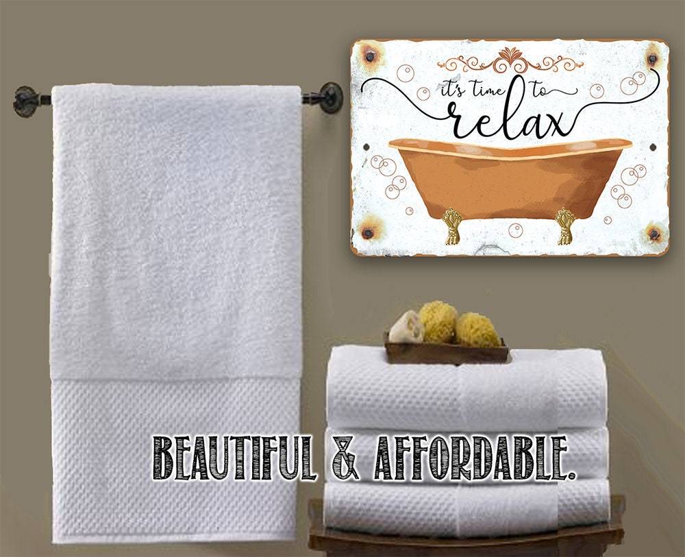 It's Time to Relax - Metal Sign