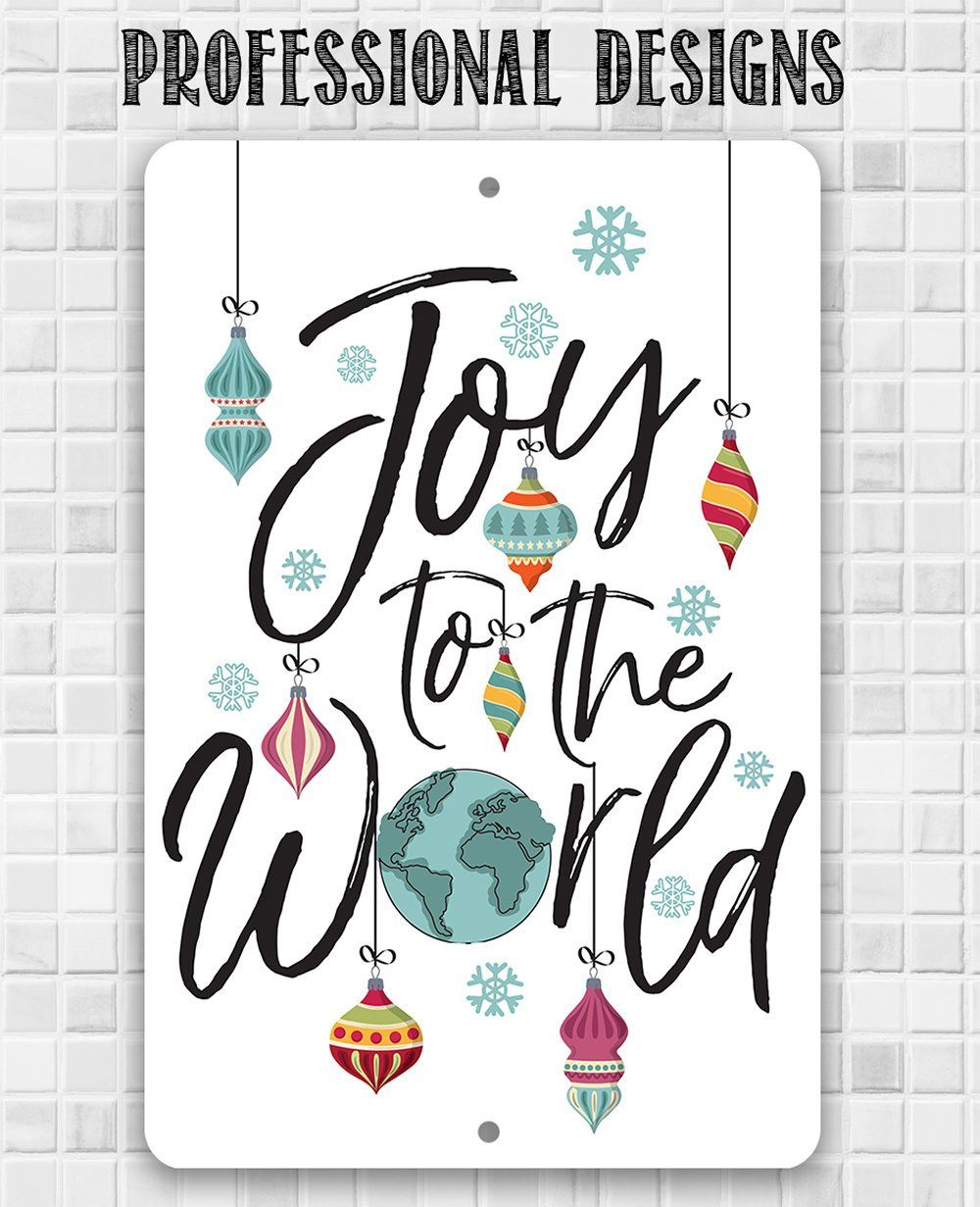 Joy To The World - Metal Sign