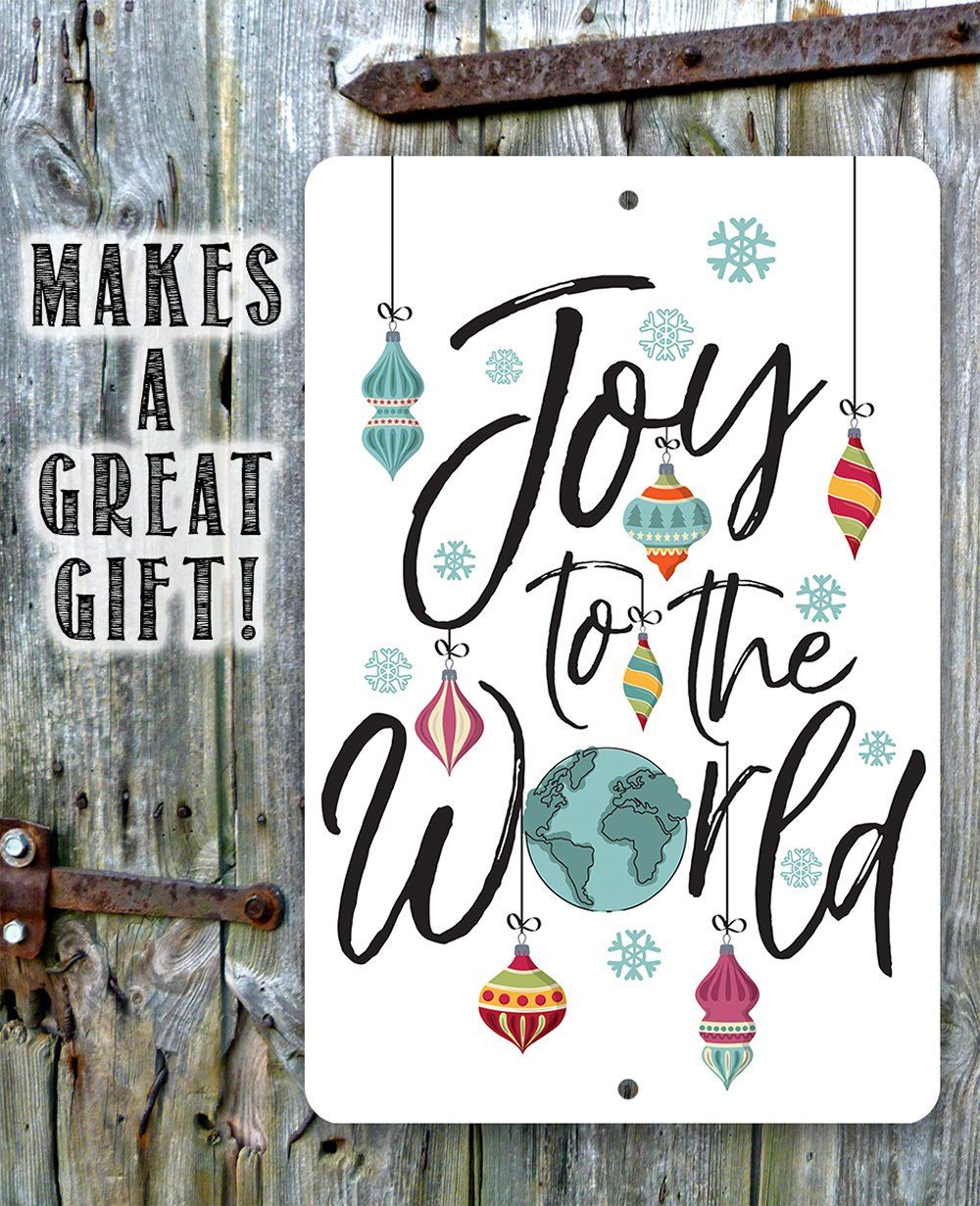 Joy To The World - Metal Sign