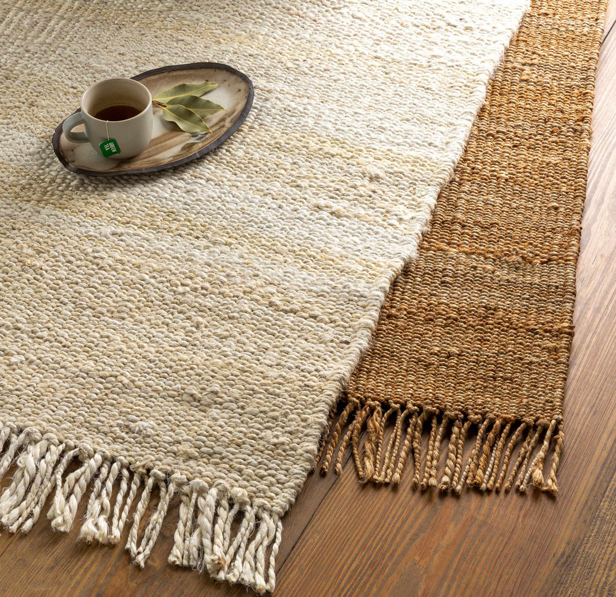Oaks Perfect Flatweave Jute Rug