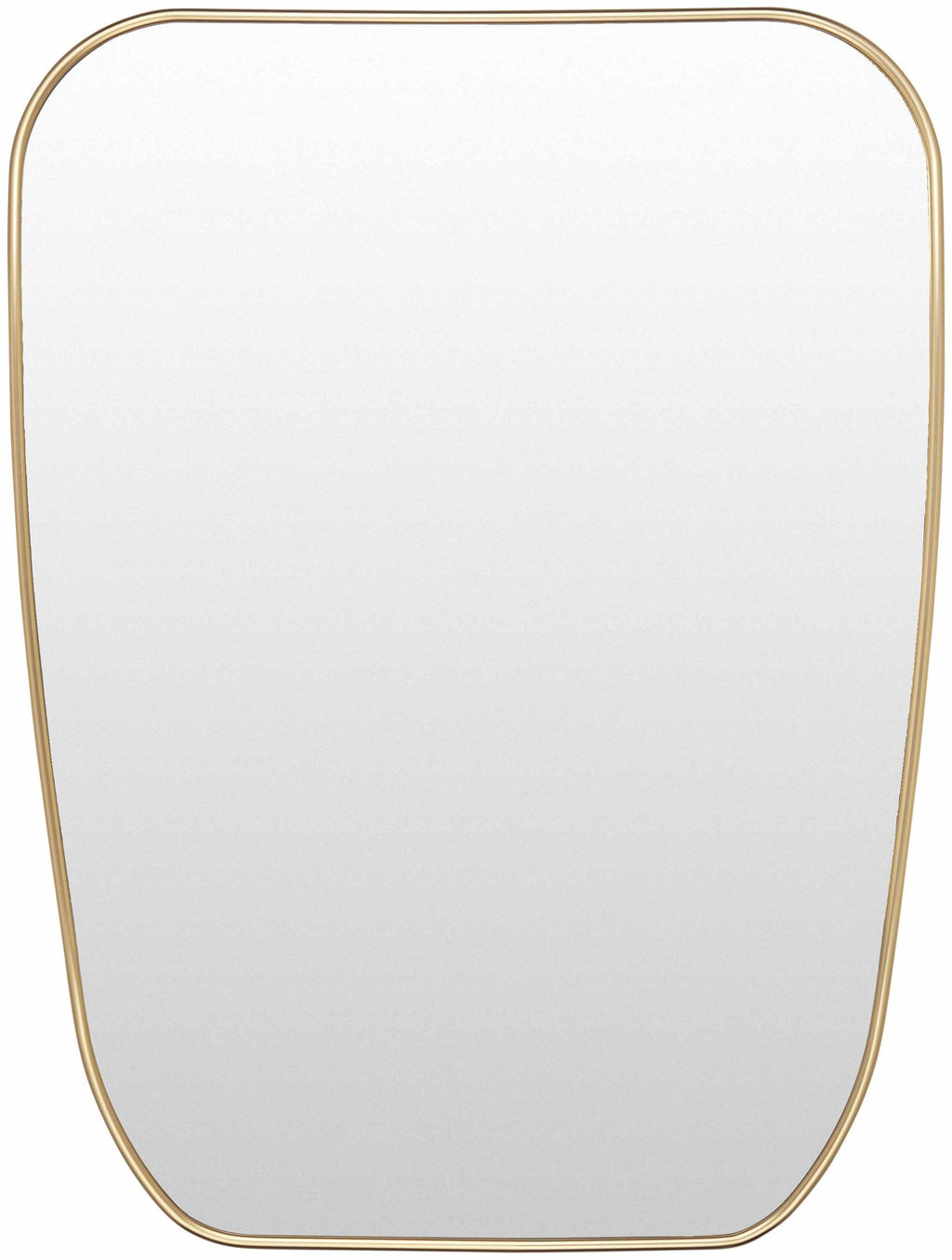 Orbassano Gold Frame Round Mirror - Clearance